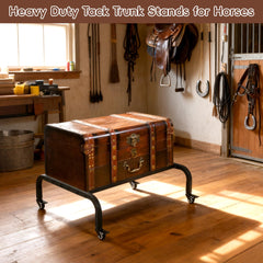 Lukar Tack Trunk Stand acabado negro duradero, diseño resistente para uso diario.
