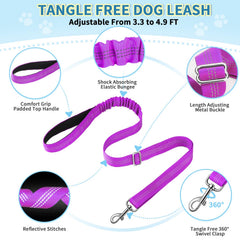 Arnés Lukovee con aro en D frontal para controles durante tirones.