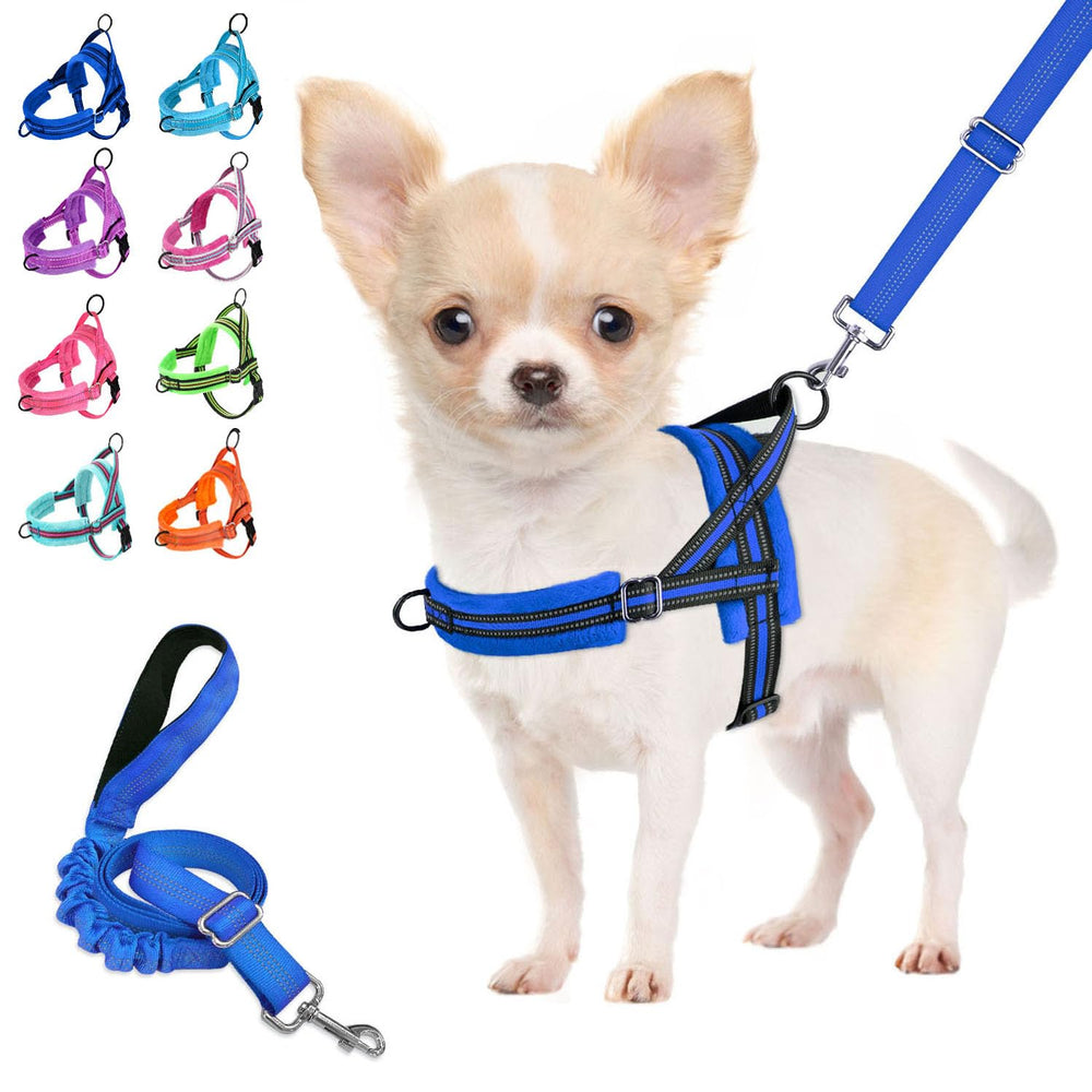 Arnés Lukovee para perro pequeño con ajuste cuello y pecho.