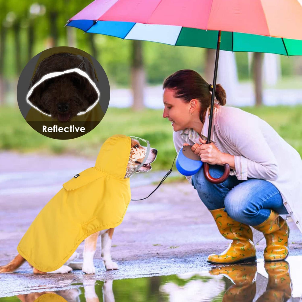 Lukovee impermeable para perros, tejido impermeable y malla suave para comodidad.