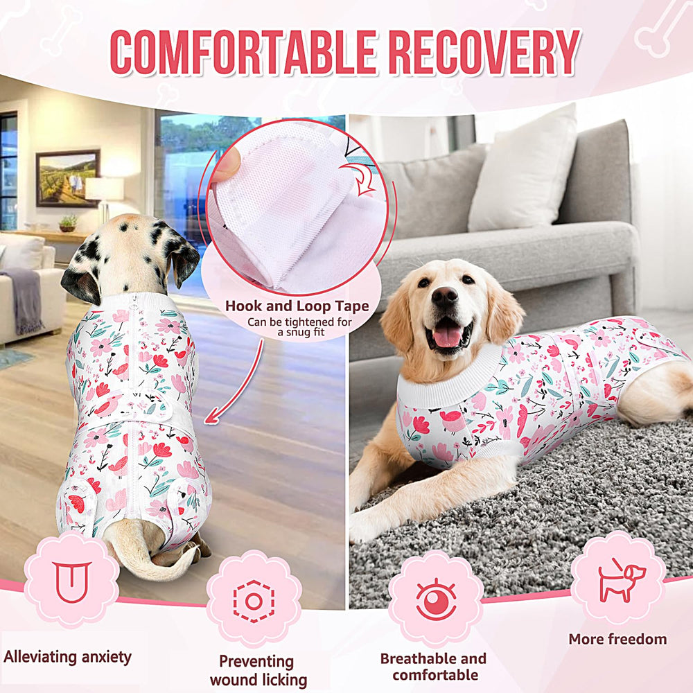 Lukovee mono recuperación perro confort tejido suave