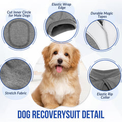 Lukovee Recovery Suit con cierre velcro: ajuste rápido y cómodo.