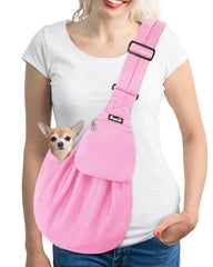 Lukovee Sling: correa acolchada y ajuste para paseos cómodos.