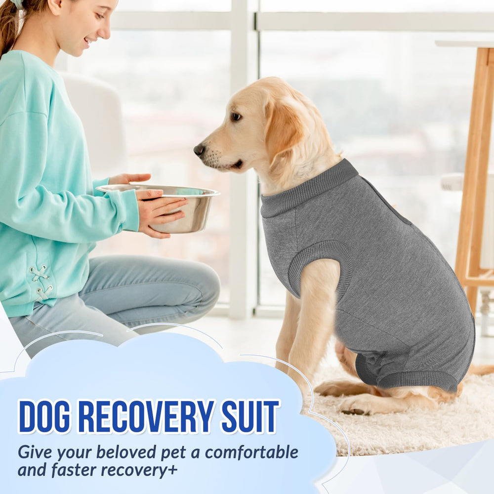 Lukovee traje recuperación para perros, ideal para postoperatorio y cuidado de piel.