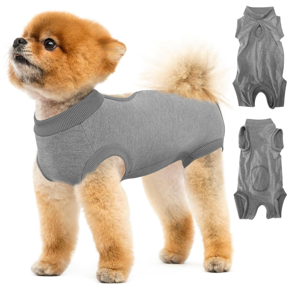 Lukovee traje recuperación para perros, disponible en múltiples tallas para ajuste perfecto.