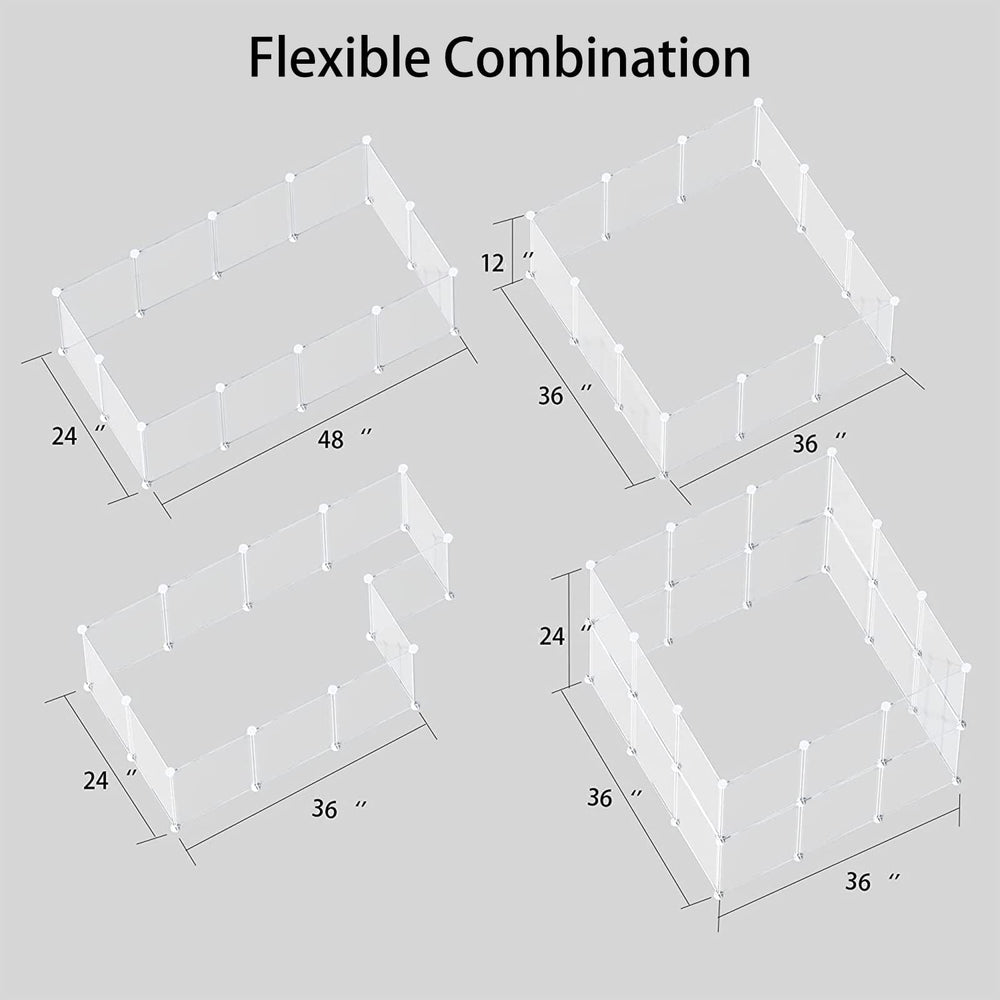 Sistema modular de 12 paneles LURIVA para adaptar espacios.