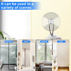 LUSTRIB ventosas transparentes sin ganchos para instalaciones discretas en acuarios.