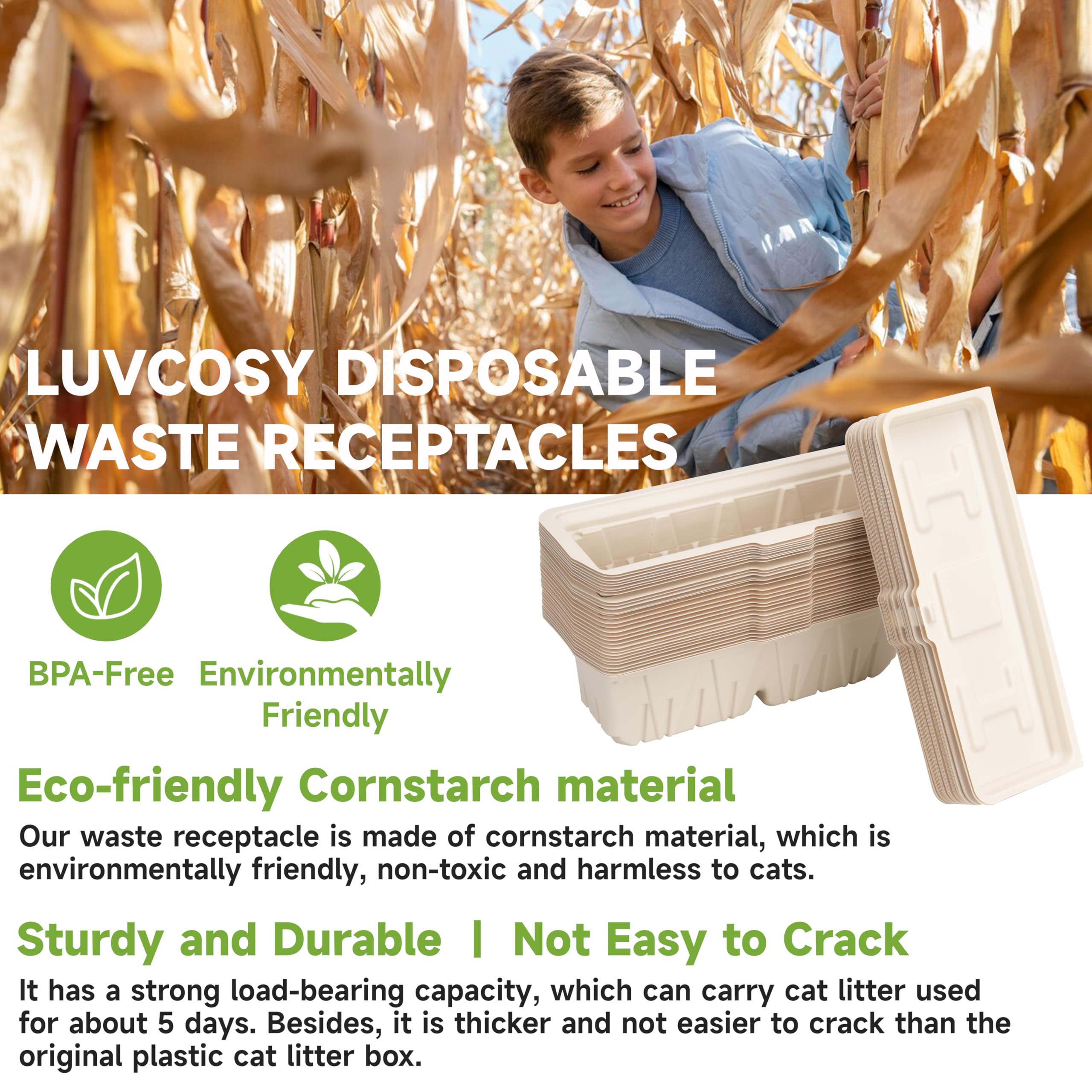 LUVCOSY: limpieza rápida tras cambiar la bolsa.
