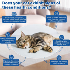 LuxeVib Desparasitante para gatos, aplicacion-oral: dosis segura para felinos