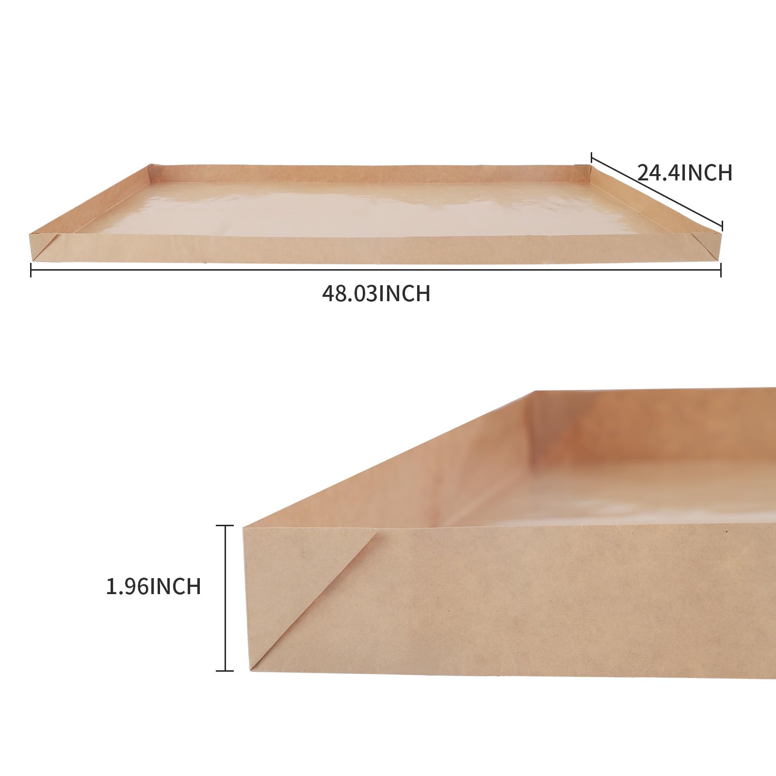 LWYMX papel kraft resistente agua, superficie impermeable para cobaya.