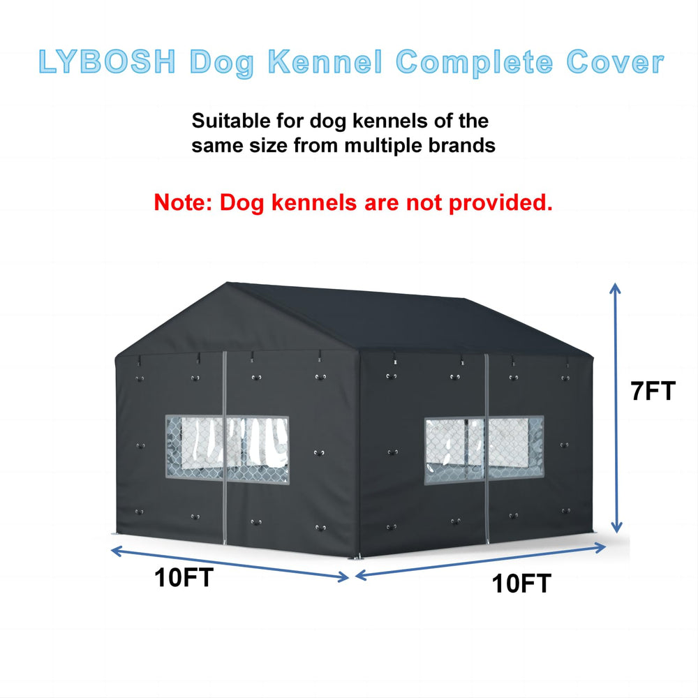 LYBOSH ventana PVC lateral 10x10- interacción sin quitar la funda