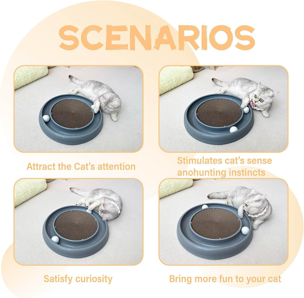 Bolas de repuesto LYCTDD para rascador, ideal para intercambiar cuando sea necesario.