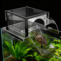 Turtle Topper con ventilación y soporte para iluminación sin obstáculos.
