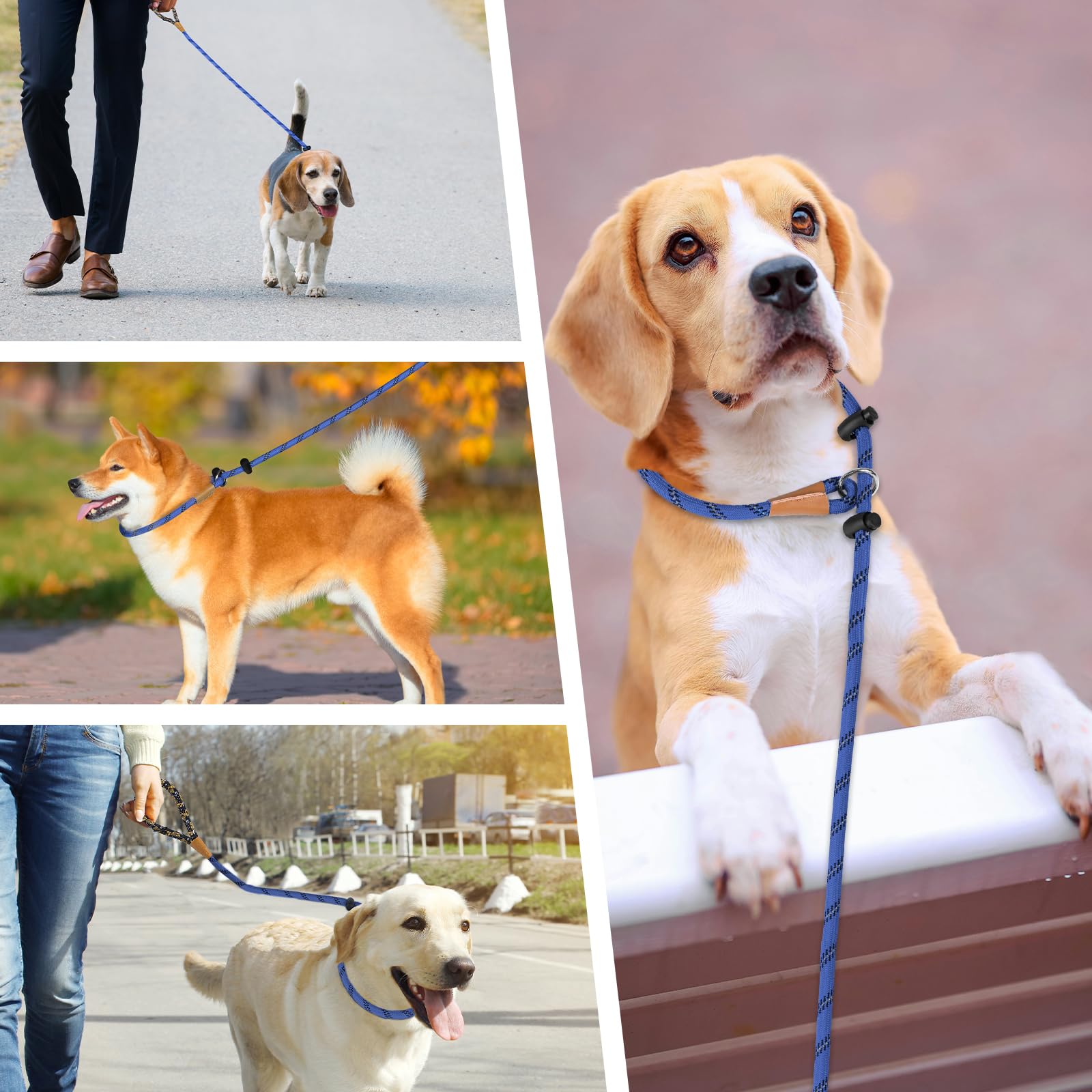 Lynxking Slip Lead uso para caminatas diarias y entrenamiento ligero