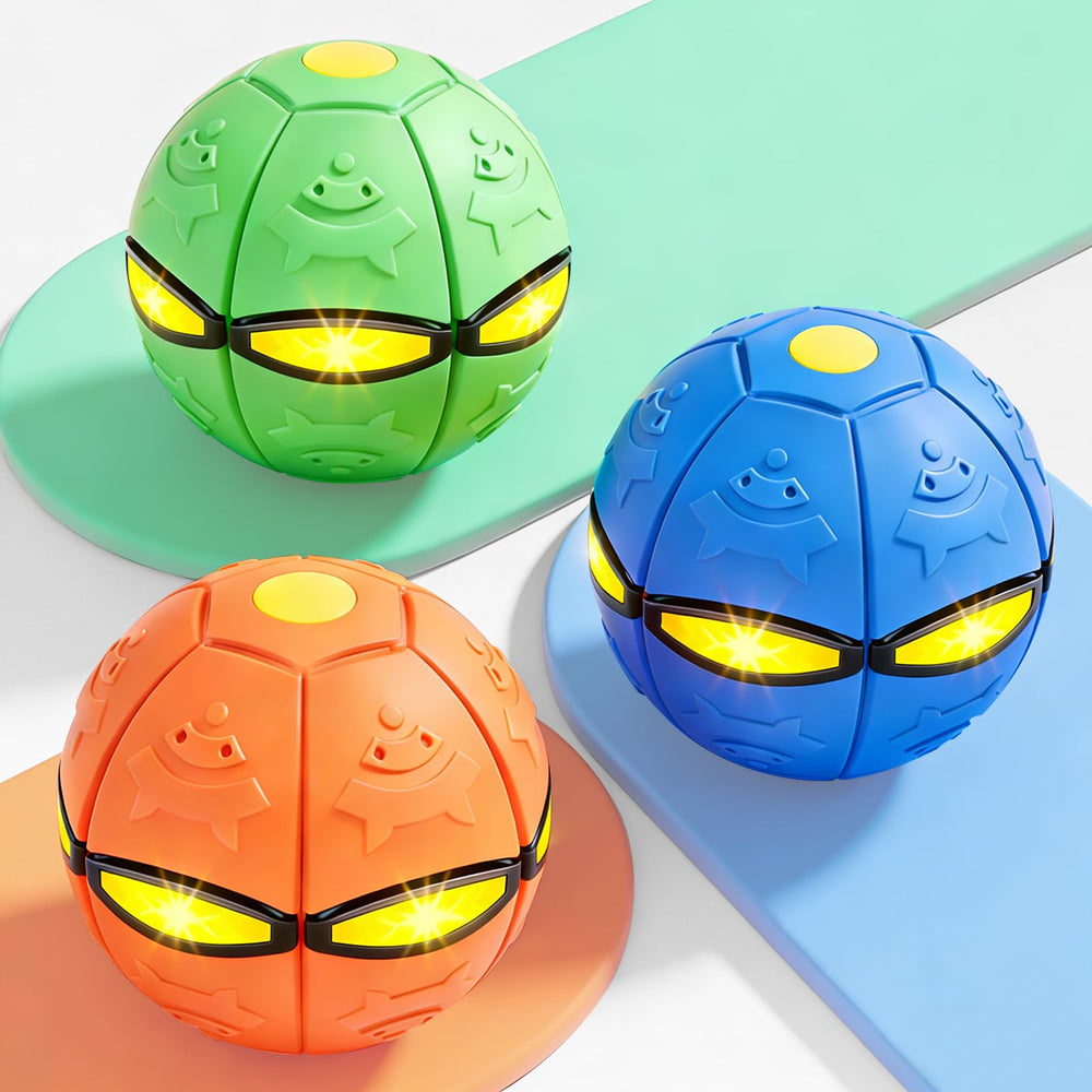 LzzzFZCF disc-bola-salto-luces: ideal para juego nocturno al aire libre.
