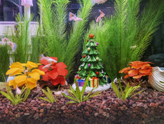 M2cbridge plantas para acuario, movimiento suave de hojas.