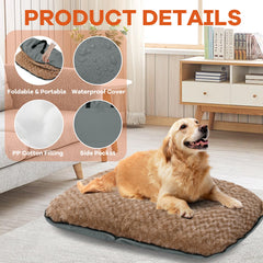 Cama para perros MABOZOO con reverso de terciopelo suave para mayor confort.