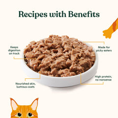 Paté sin granos de Made by Nacho para gatos sin cereales.