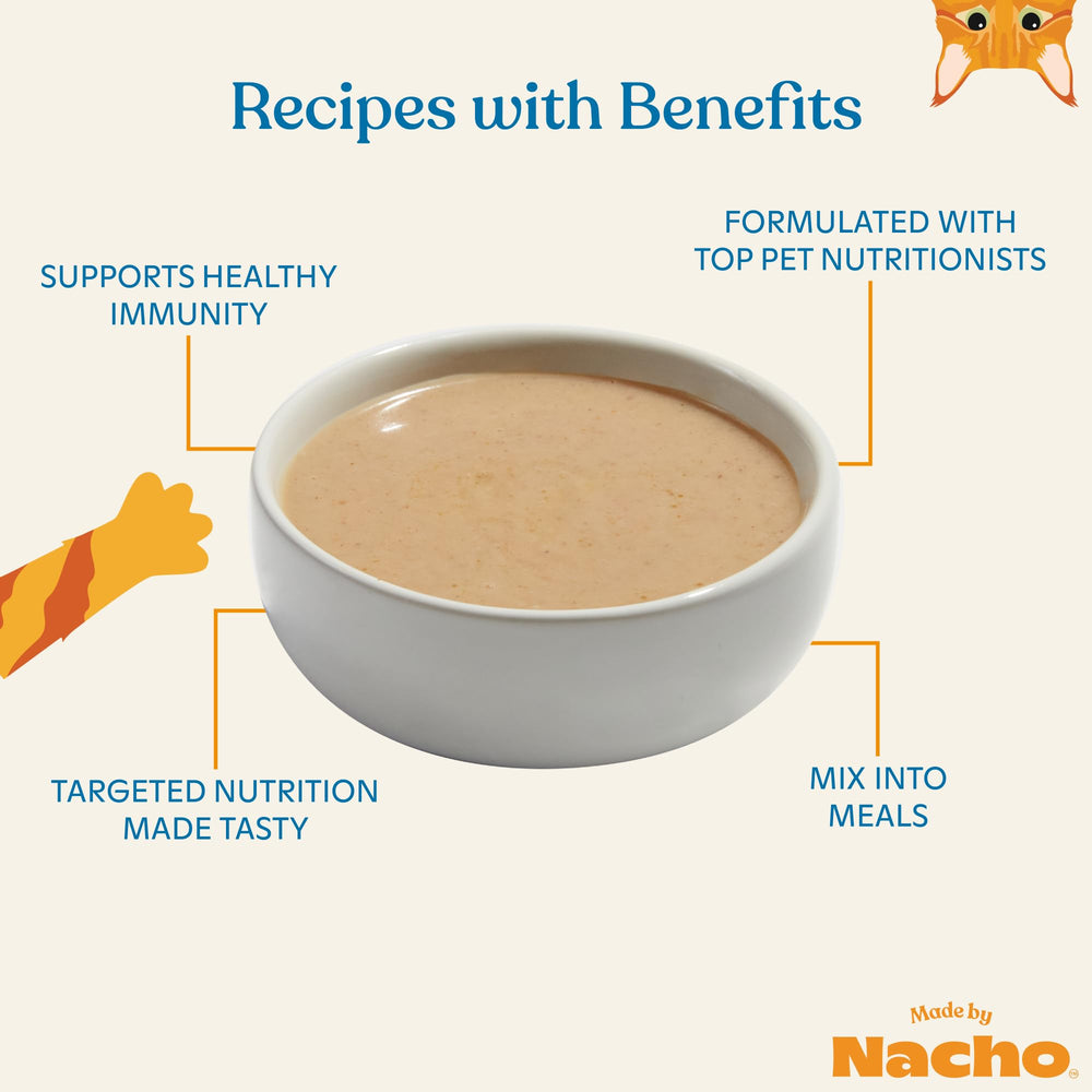 Made by Nacho puré con calcio y fósforo para huesos fuertes