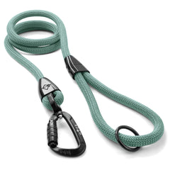 MADE TO ROAM Explorer Leash con mosquetón de aluminio autolock para aventuras al aire libre.