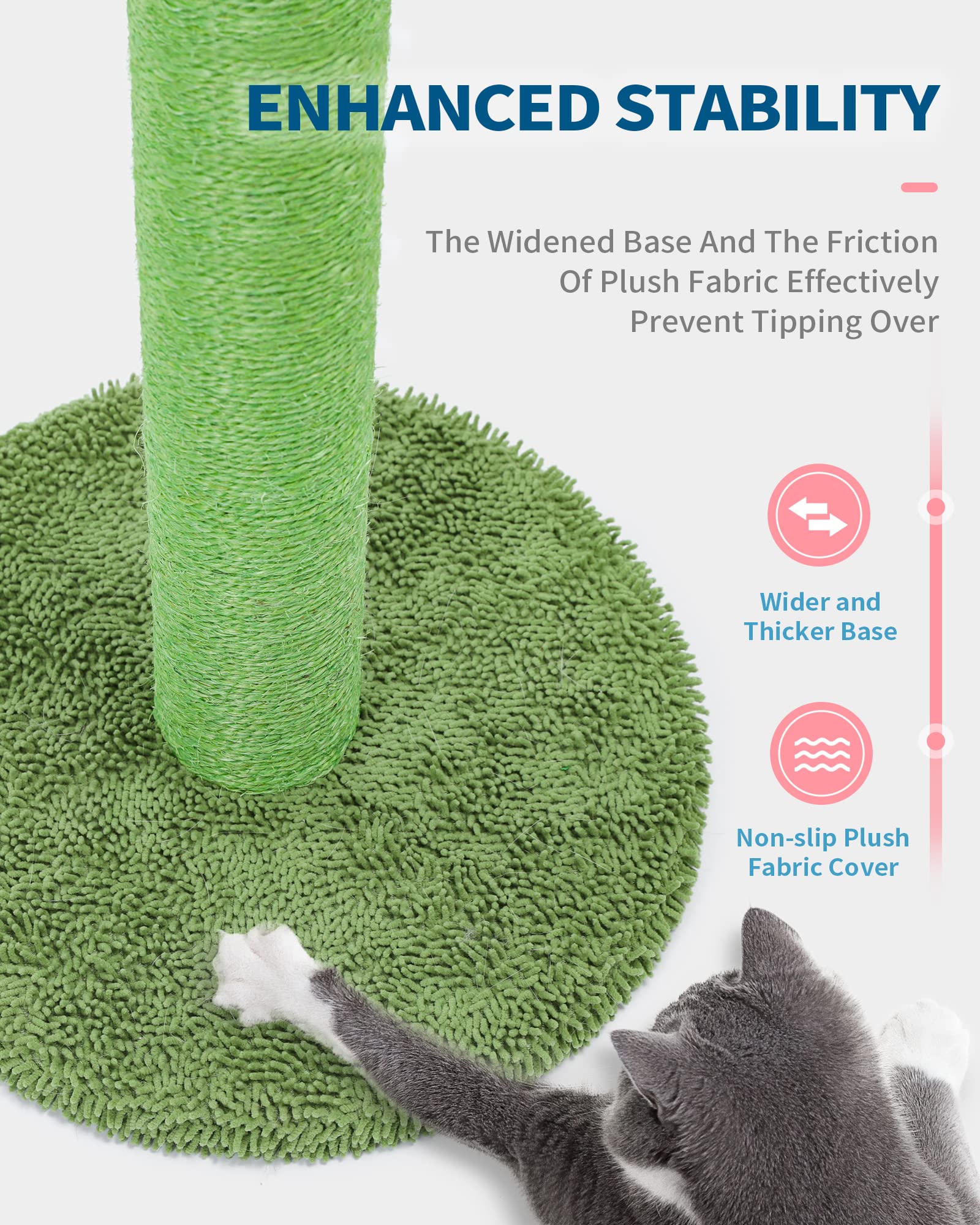 MADE4PETS diseño verde vertical ideal para gatos de interior