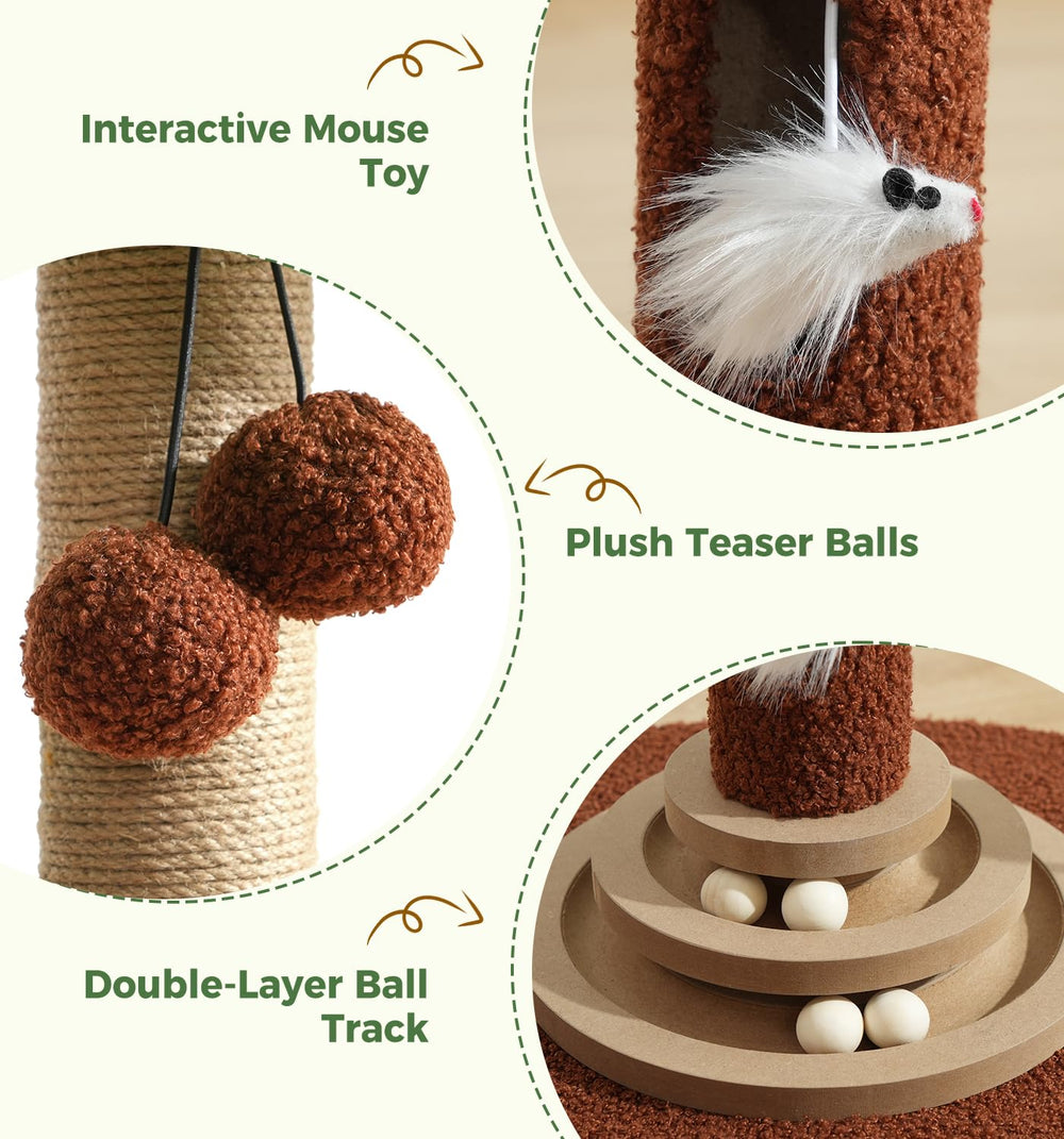 MADE 4 PETS juguetes interactivos: bolas colgantes para golpear y perseguir