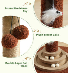 MADE 4 PETS juguetes interactivos: bolas colgantes para golpear y perseguir