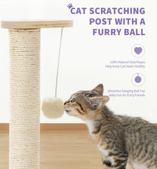 Made4Pets sisal-natural: superficie duradera para rascar.