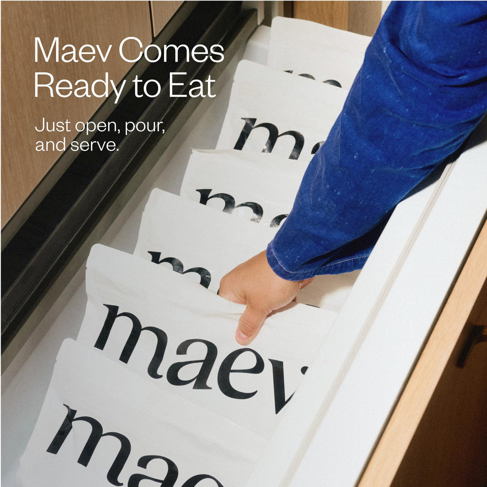 Maev: envase práctico para servir directo desde congelado o descongelado