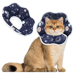 Maiiu collar cono suave para gatos enfocado en cuello para recuperación cómoda