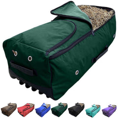 Majestic Ally bolsa heno caballo con ruedas facilita transporte suave