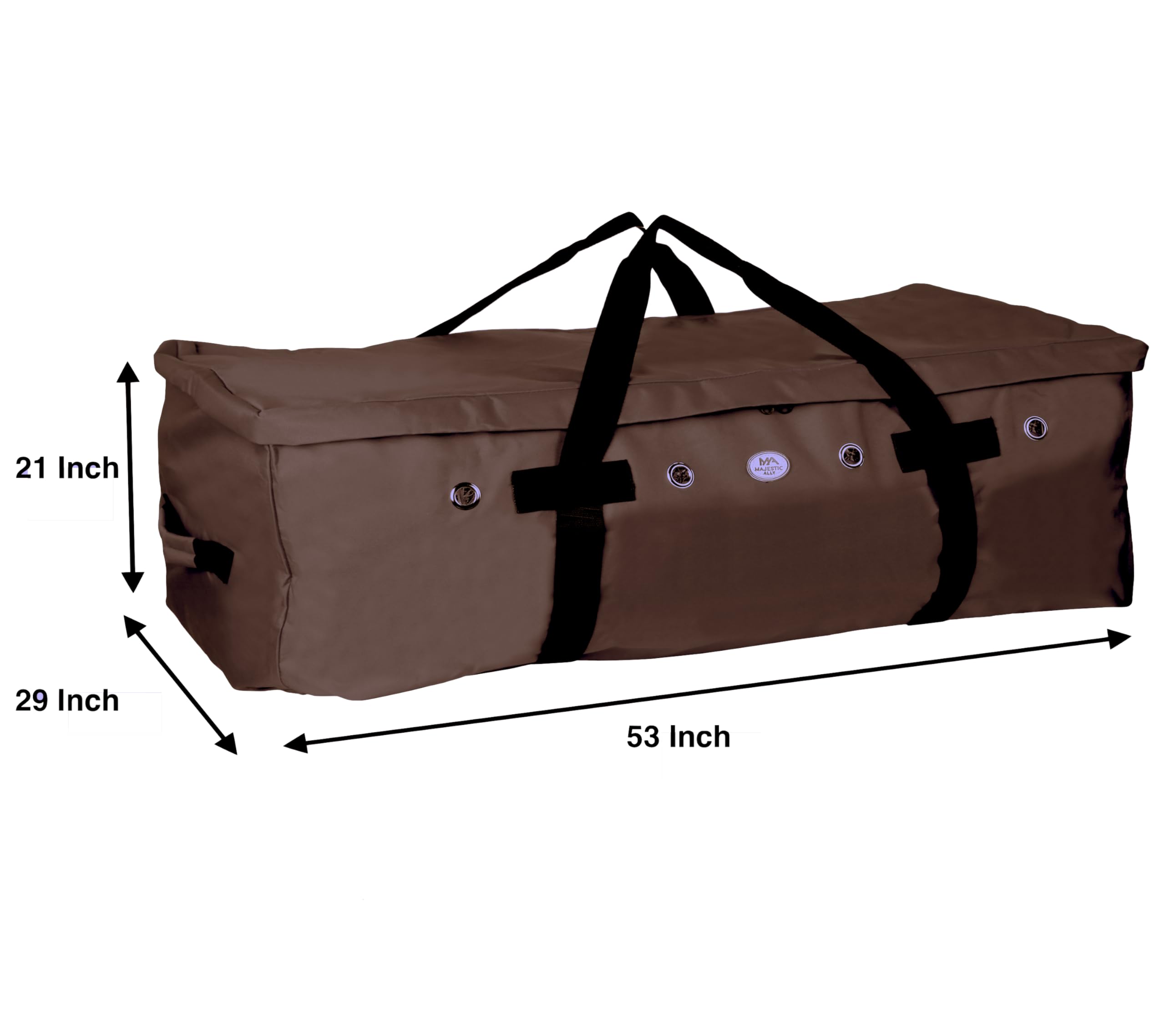 Majestic Ally bolsa heno nylon 1200D extragrande 52x27x21 ideal para dos pacas