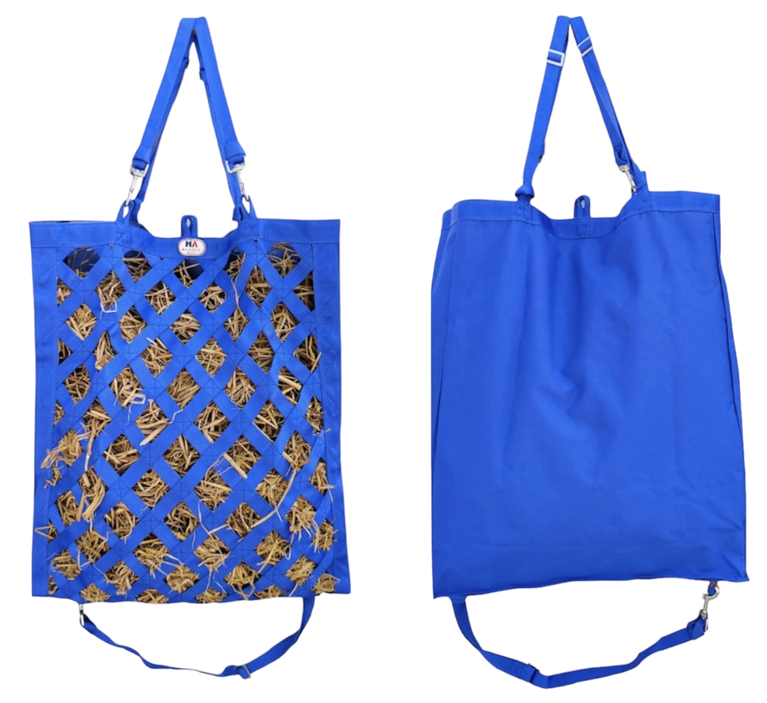 Majestic Ally bolsa de heno de nylon, disponible en varios colores