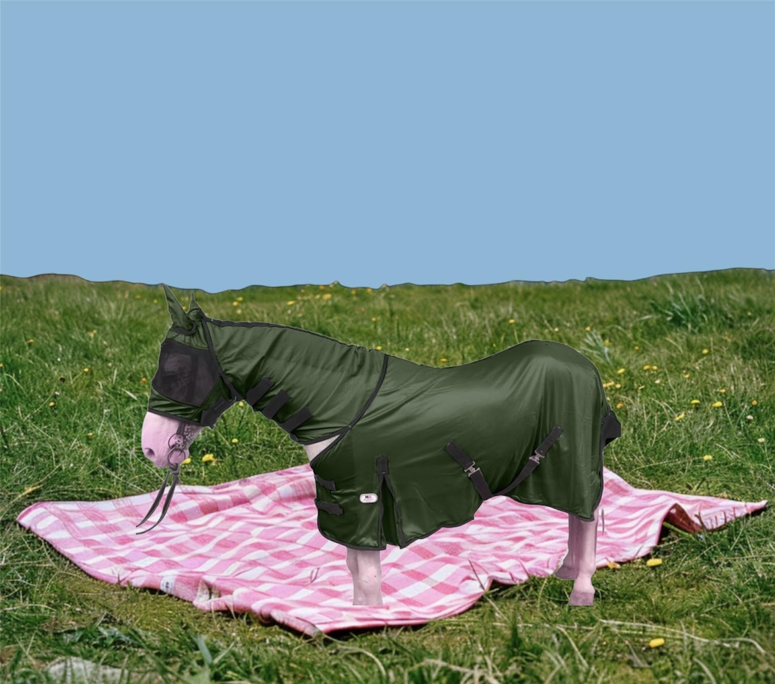 Color verde hunter de Majestic Ally para turnout