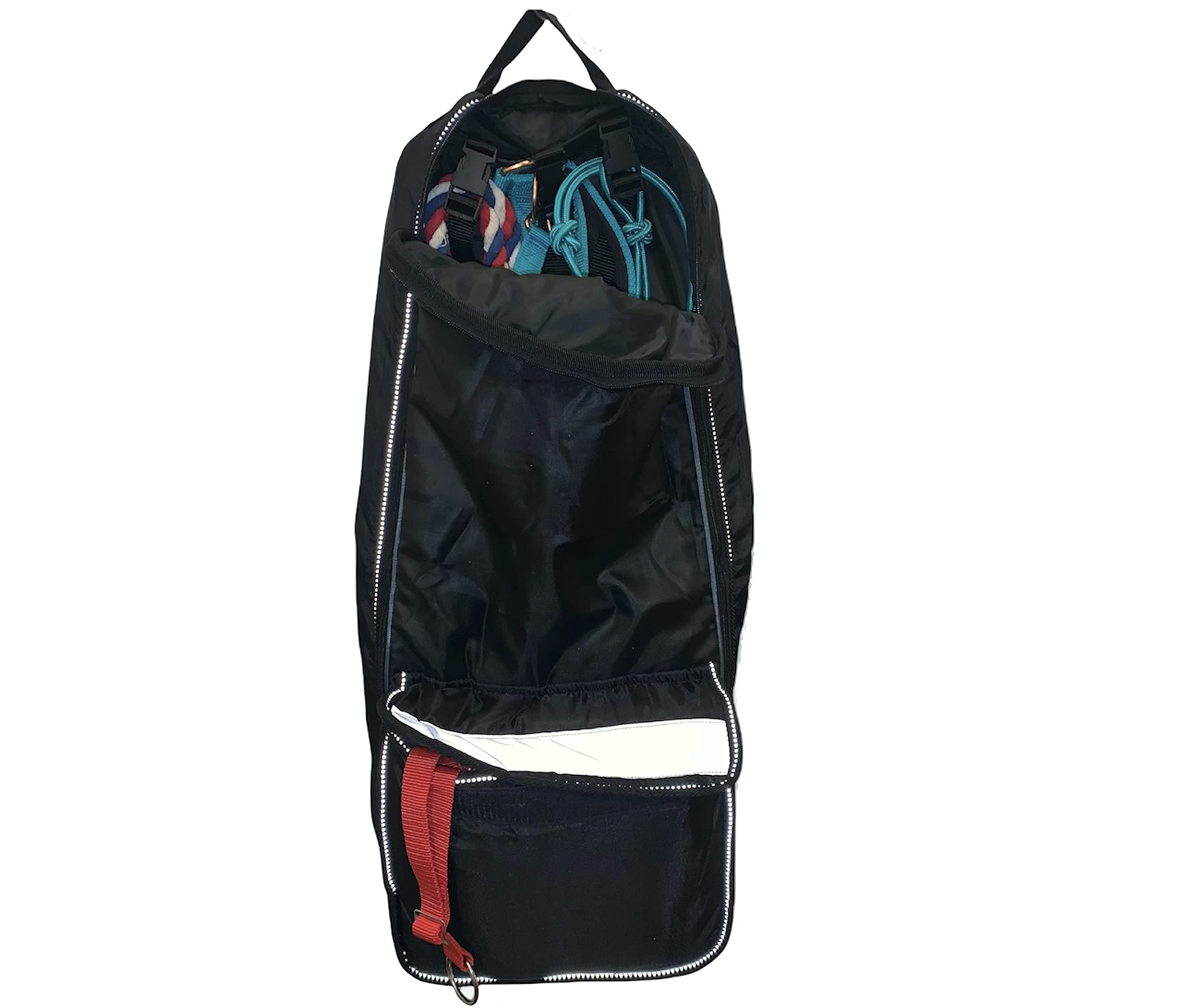 Majestic Ally gran bolsillo interior 11x13x3 con cierre, organiza accesorios de tack.