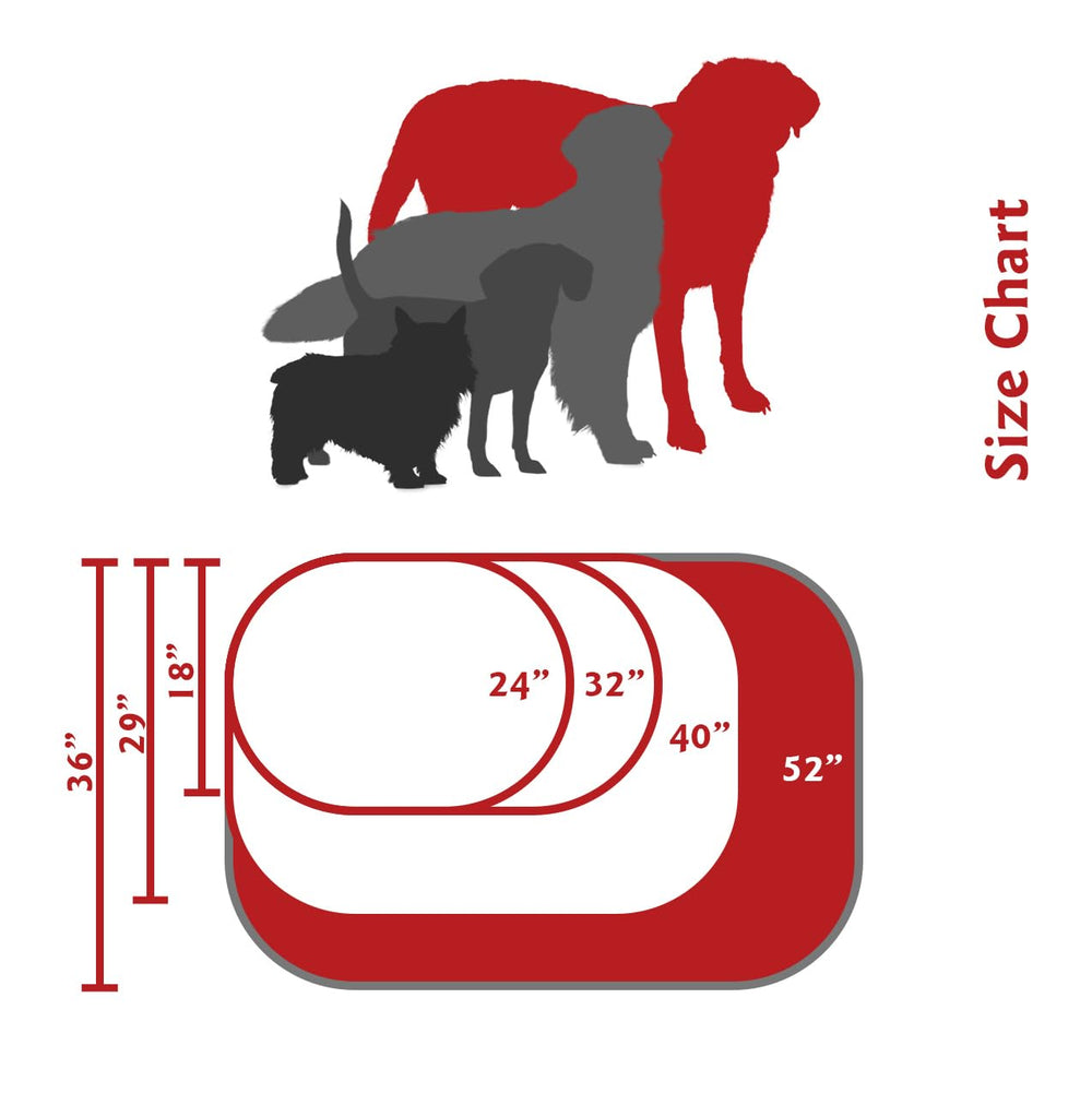 Base impermeable Majestic Pet cama para derrames y limpieza fácil