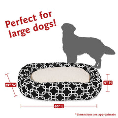 Cama donut Majestic Pet lavable, fácil de limpiar y mantener