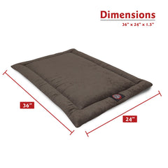 Cama Majestic Pet para jaula perro 36 pulgadas gris tormenta.