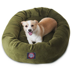 Majestic Pet Cama para Perro Donut 32 pulgadas, suave y cálida para descanso