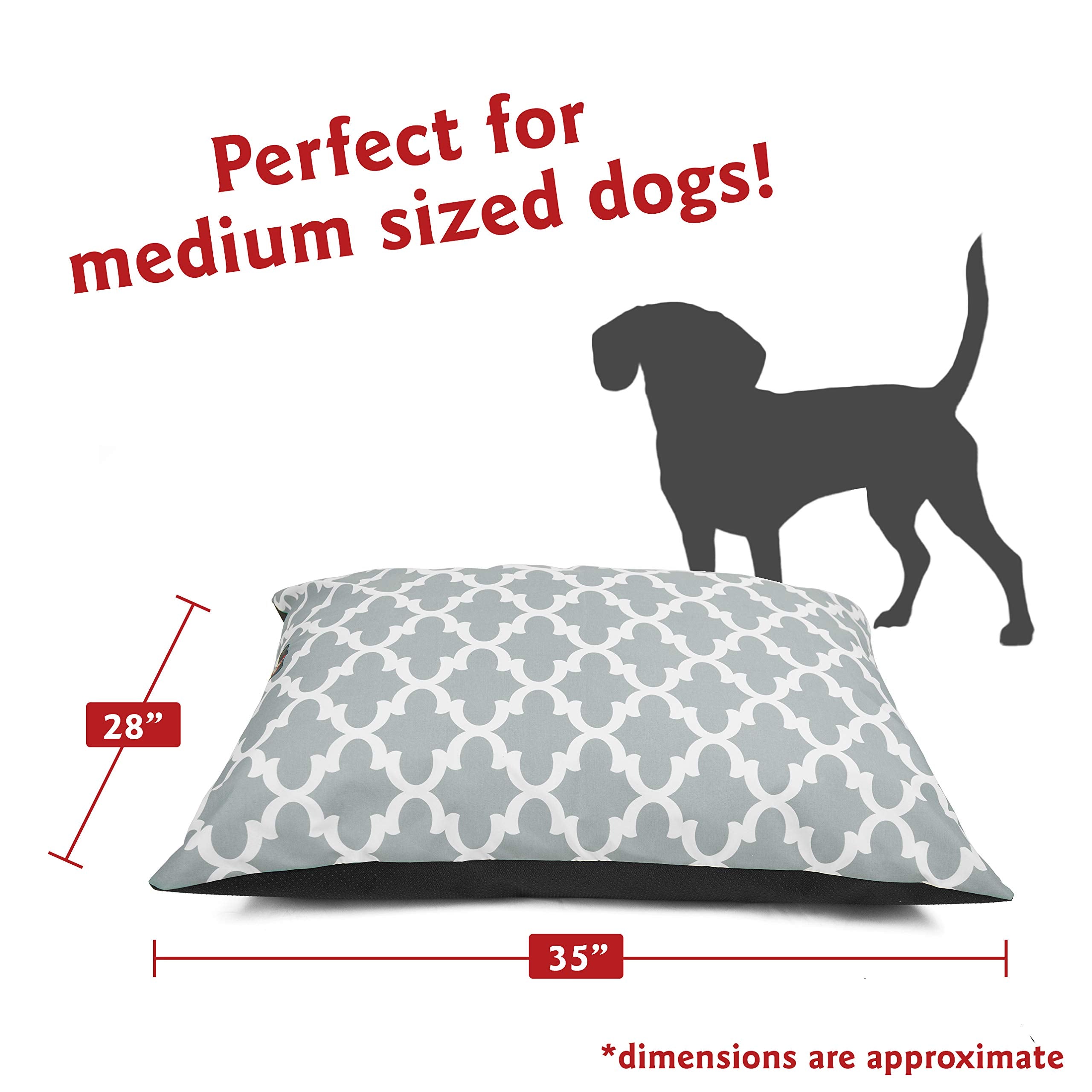 Majestic Pet cama para perro jaula antideslizante para mayor seguridad