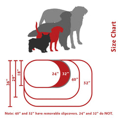 Cama para perros lavable a máquina, fácil de mantener limpia.