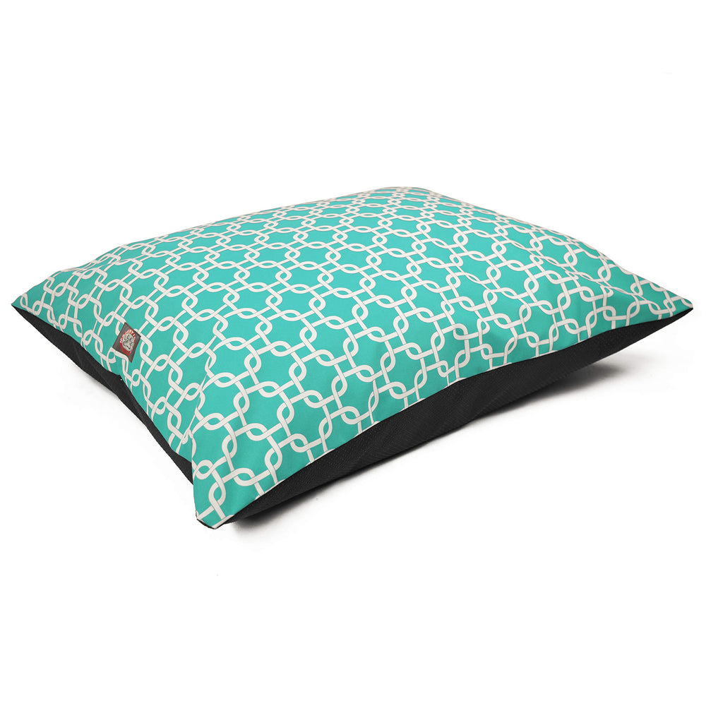 Majestic Pet cama-rectangular mediana, vista general, superficie antideslizante para mayor seguridad