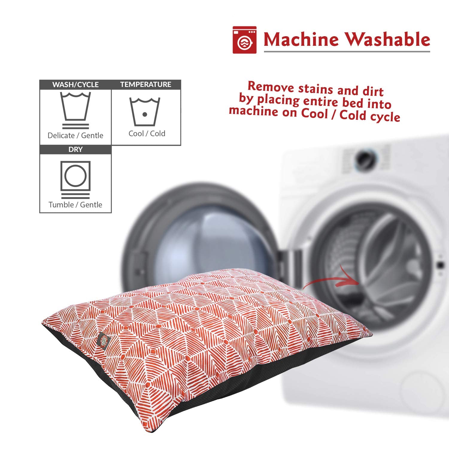 Cama Majestic Pet ideal para jaula o rincón cómodo.