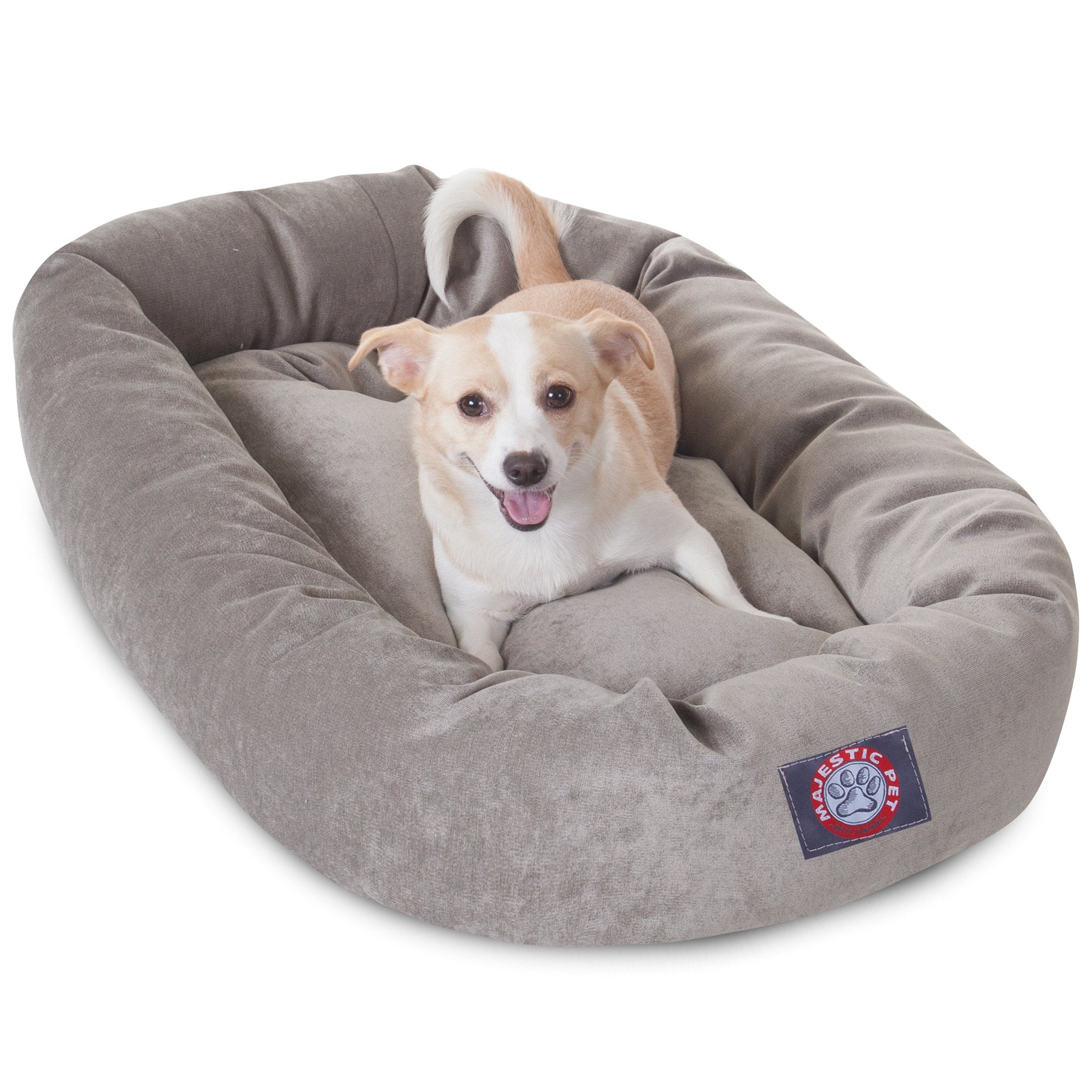 Majestic Pet cama perro redonda suave para siestas confortables