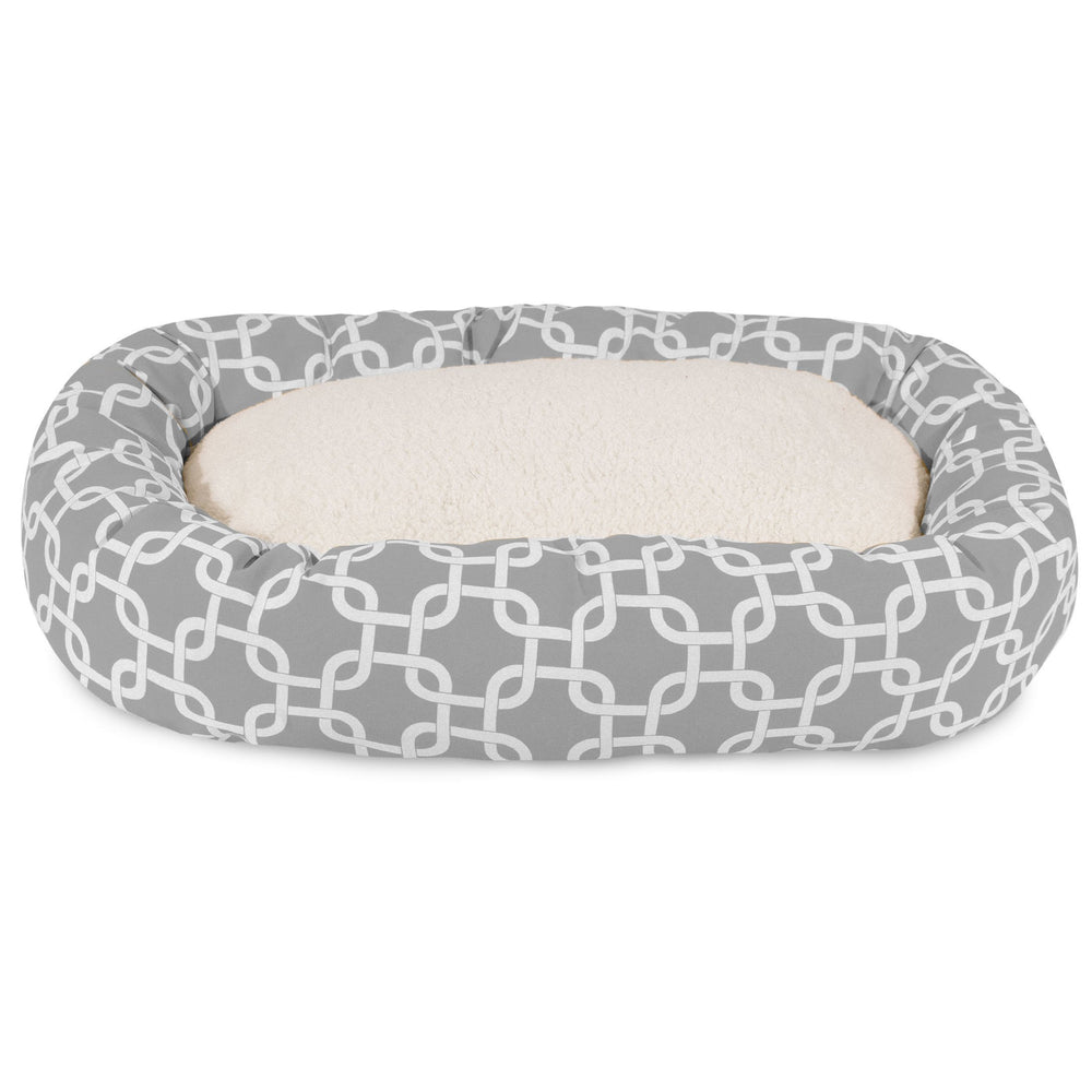 Majestic Pet Cama redonda con soporte de cabeza para mejor descanso.