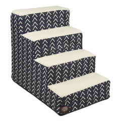 Majestic Pet escaleras-4-pasos-cama: facilitan subir a la cama con seguridad para mascotas ligeras (hasta 25 libras).