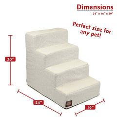 Majestic Pet Escaleras con inserto de cartón duradero y estable