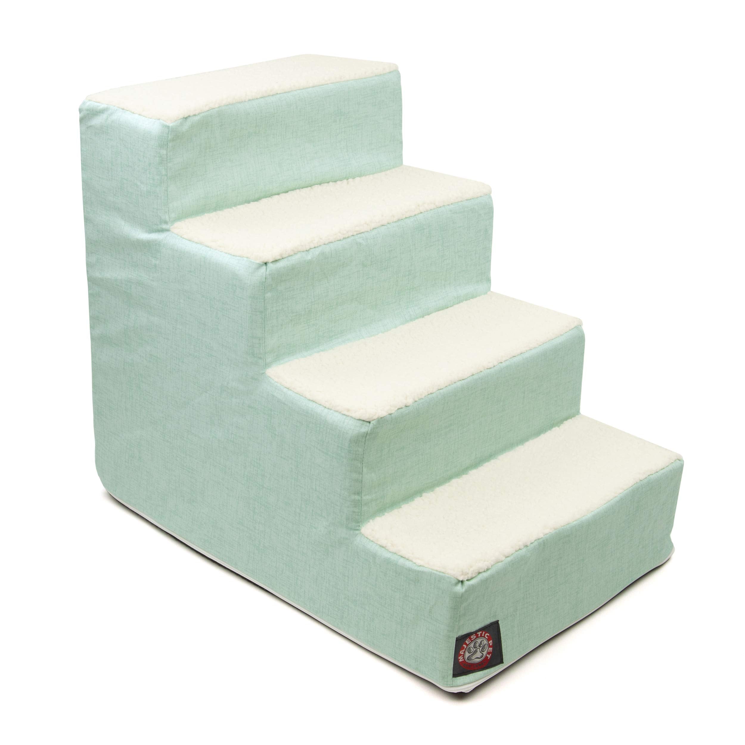 Majestic Pet escalera para perros de 4 pasos facilita subir a la cama alta
