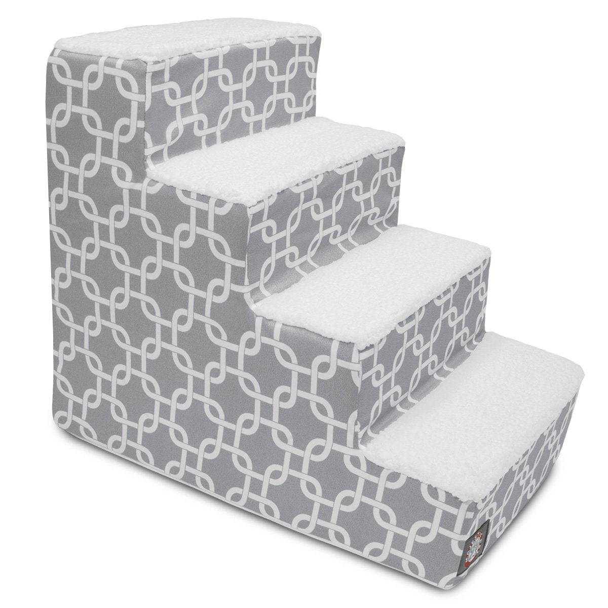 Majestic Pet escalones 4 pasos para perros pequeños, facilitan subir a la cama.