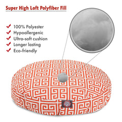 Funda desmontable lavable de Majestic Pet Orange Towers para limpieza fácil.